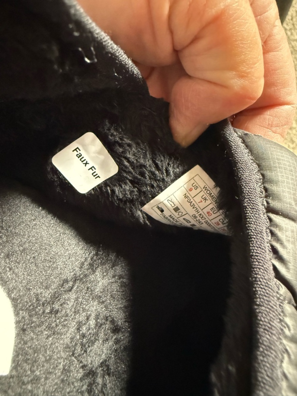 The North Face Quilted Slip-On Mule - Black - Picture 5 of 5